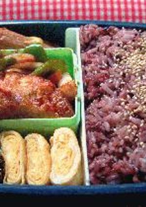 ★今日のお弁当★　揚げ餃子の酢豚風-レシピのメイン写真