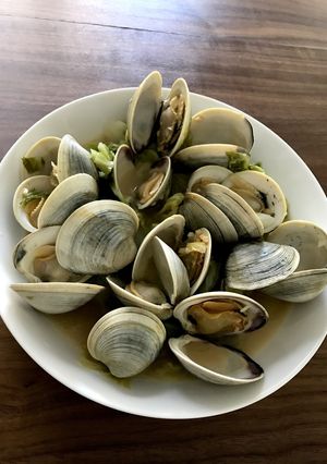 旨味たっぷり!ホンビノス貝の酒蒸し-レシピのメイン写真