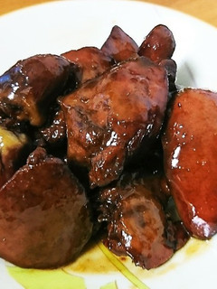 鶏の肝煮-レシピのメイン写真