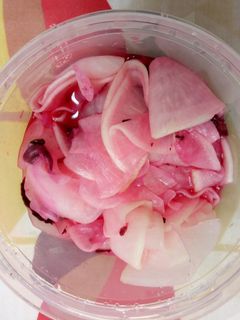 思い出の味★大根の赤紫蘇漬け★-レシピのメイン写真