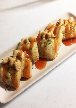 油揚げとキャベツとチーズで楽しむおつまみ-レシピのメイン写真