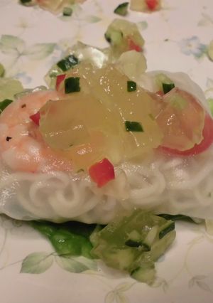 サッポロ一番!!ラーメンで生春巻き-レシピのメイン写真