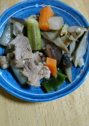 根菜のオイスターソース煮-レシピのメイン写真