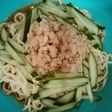 鶏そぼろで辛くない担々麺