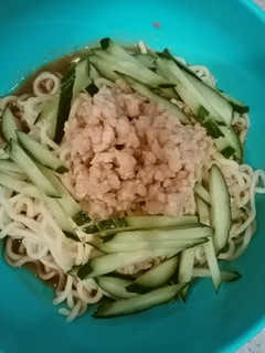 鶏そぼろで辛くない担々麺-レシピのメイン写真