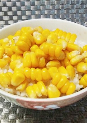 簡単❗めんつゆでとうもろこしご飯-レシピのメイン写真