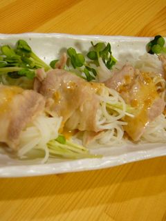 金のごまだれ 冷しゃぶサラダ-レシピのメイン写真