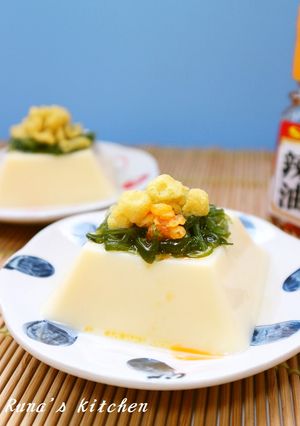 大人の卵豆腐めかぶのせ-レシピのメイン写真