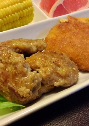 フライパンで豚こまの唐揚げ風-レシピのメイン写真