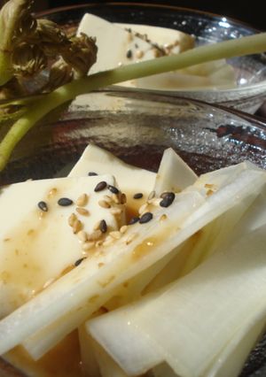 ✿うどとお豆腐のサラダ。ごまだれで✿-レシピのメイン写真