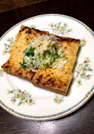 厚揚げの塩麹ぬり焼くだけメニュー♪♪-レシピのメイン写真