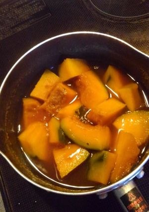 正に黄金比！ほくほく♪かぼちゃの煮物-レシピのメイン写真