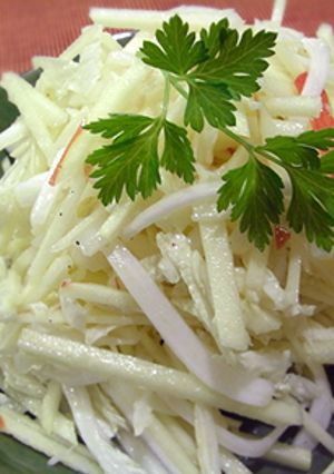 りんごと白菜のシャキシャキサラダ-レシピのメイン写真
