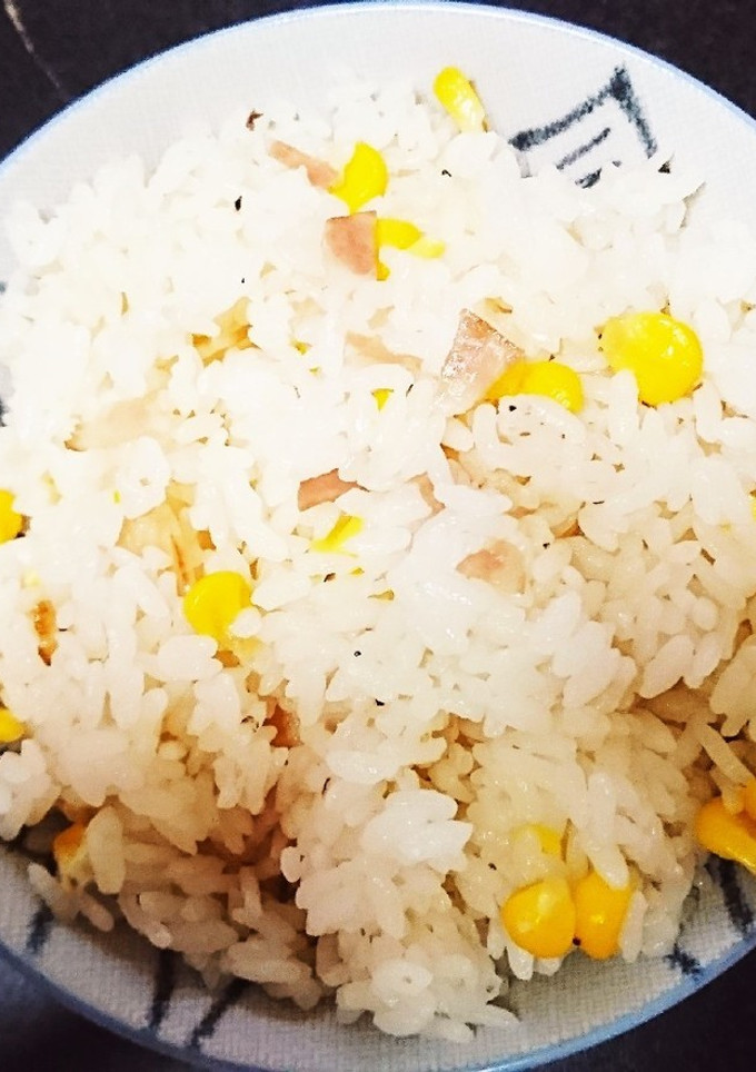 炊飯器de☆ピラフ風とうもろこしご飯-レシピのメイン写真