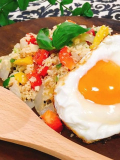 高野豆腐のガパオライス風-レシピのメイン写真