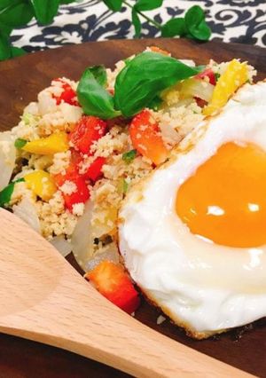 高野豆腐のガパオライス風-レシピのメイン写真