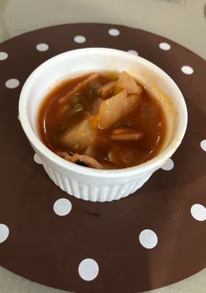 冷やしトマトスープ-レシピのメイン写真