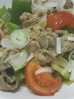 豚肉とネギの塩レモン炒め-レシピのメイン写真