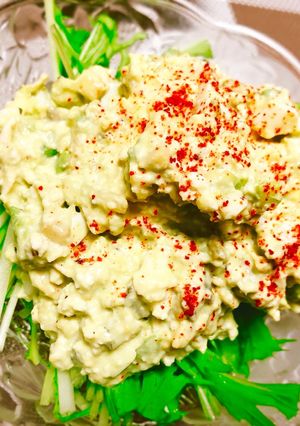 鶏むね肉とアボカドのごちゃまぜコブサラダ-レシピのメイン写真