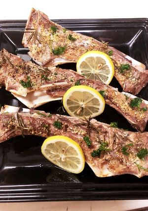 マグロのカマの下処理とハーブ焼き-レシピのメイン写真