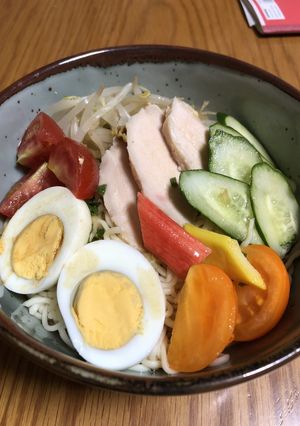 サッポロ一番簡単冷製サラダ麺-レシピのメイン写真