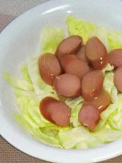 レンジで簡単!調理時間5分!ホットサラダ-レシピのメイン写真