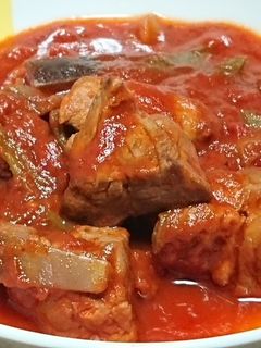 柔らかか豚肩ロースのトマトソース煮込み-レシピのメイン写真