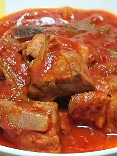 柔らかか豚肩ロースのトマトソース煮込み-レシピのメイン写真