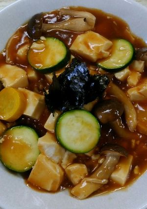 ヘルシー麻婆のせde冷やしラーメン-レシピのメイン写真