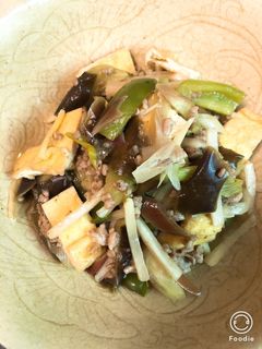 ひき肉と新生姜のそぼろ炒め〜酢豚風-レシピのメイン写真