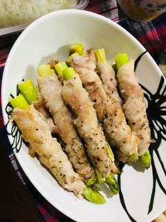 アスパラの豚バラ巻き-レシピのメイン写真