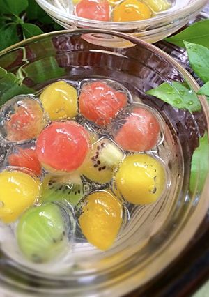 九龍球(くーろんきゅう)夏の涼菓子-レシピのメイン写真