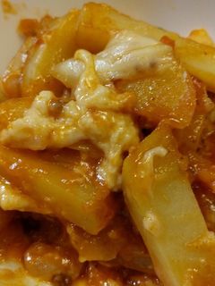 30分!ズッキーニのミートソース炒め-レシピのメイン写真
