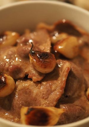 新にんにく豚丼・オーブンかんたん調理-レシピのメイン写真