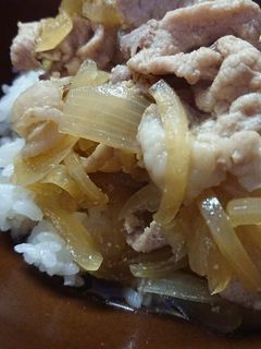 簡単に豚丼-レシピのメイン写真