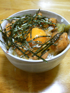 焼き鳥卵かけご飯-レシピのメイン写真