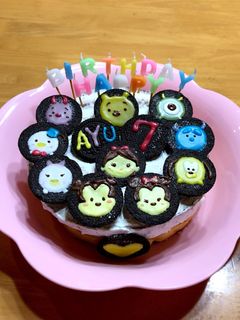 誕生日 ケーキ ツムツム 白雪姫-レシピのメイン写真