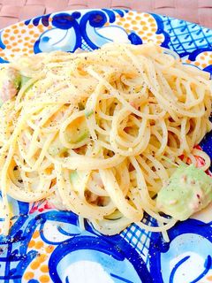 【時短】アボガドとコンビーフの冷製パスタ-レシピのメイン写真