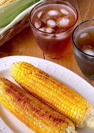 バター醤油の♥焼きとうもろこし-レシピのメイン写真