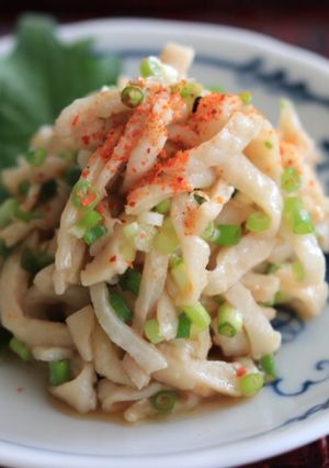 苦手な人も食べられた！鶏皮ポン酢-レシピのメイン写真