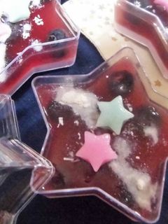 ブルーベリーとヨーグルトの七夕ゼリー☆-レシピのメイン写真