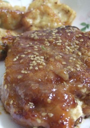 鶏チー焼き♪ 焼き肉のたれで-レシピのメイン写真