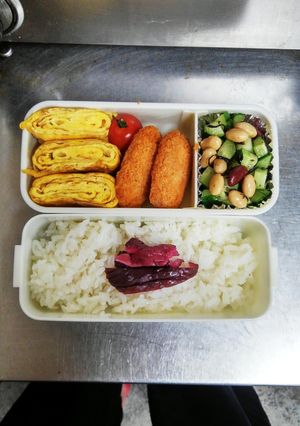 7月3日私のお弁当-レシピのメイン写真