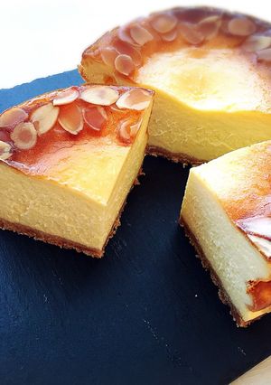 ベイクドチーズケーキ-レシピのメイン写真