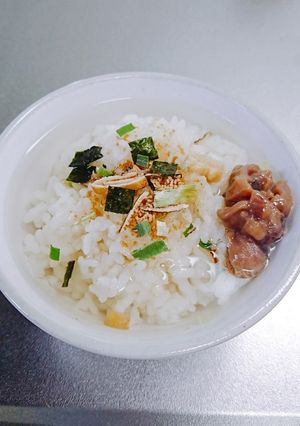 theズボラ飯!お酒のシメのお茶漬け-レシピのメイン写真
