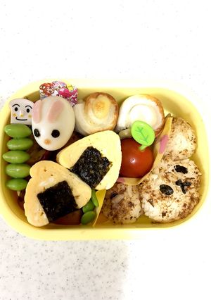 3歳児 徒歩遠足 くまさんおにぎり弁当-レシピのメイン写真