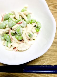 超簡単!サラダチキンで作る枝豆サラダ-レシピのメイン写真