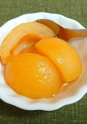 簡単！美味しい！びわのコンポート-レシピのメイン写真
