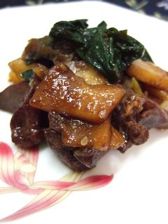 ★鶏レバーとねぎの甘辛炒め★-レシピのメイン写真