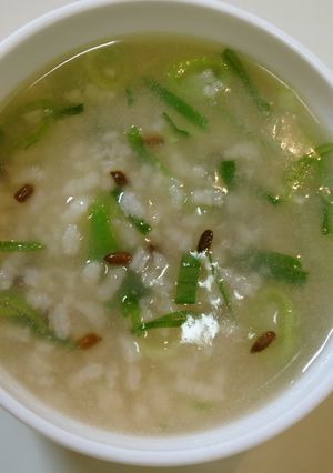 漢方医お勧め薬膳！決明子粥-レシピのメイン写真